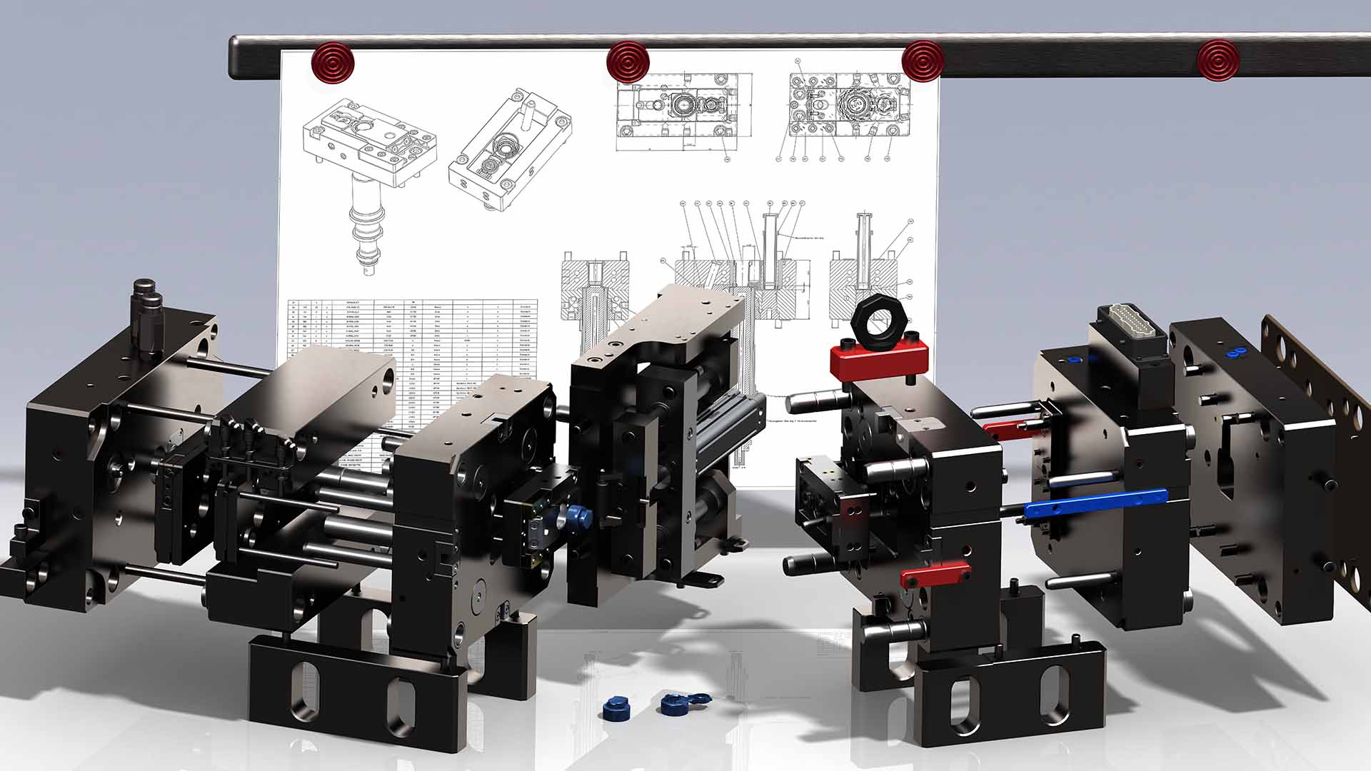 L'automatisation permet une production 24 heures sur 24 et 7 jours sur 7 pour une seule équipe, même pour la fabrication d'outils et de moules.